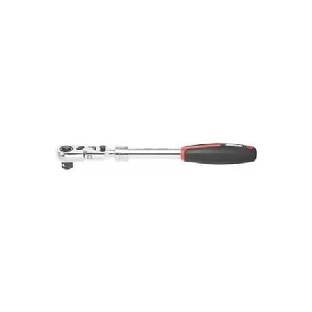 Holex Extendable Flex Head Ratchet, 1/2 inch Drive, 72 Teeth 640295 1/2